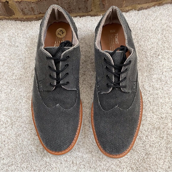 Toms Brogue Wingtip Shoes - Picture 4 of 9